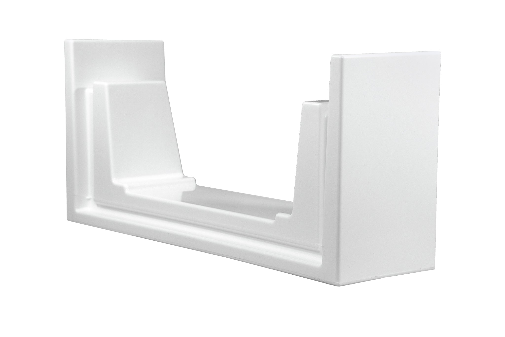 Side angle view of the Quick Tub Xtra Deep Walk-Thru Insert for bathroom accessibility and tub cut out
